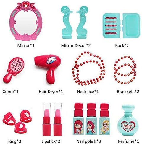 Barbie Beauty Set WITH Trolly Bag | 008-923