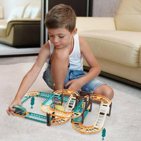 Dinosaur Race Track Car Toy Set | LMI-888-71