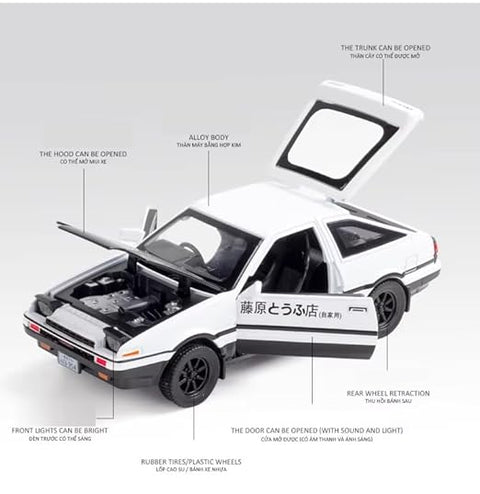 TOYOTA AE86 METAL CAR | 36143