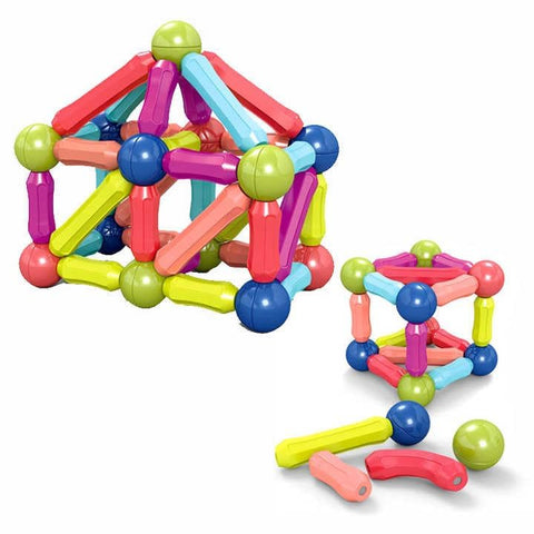Magnetic Sticks Bar Building Blocks Toy Set 128 PCS | H06-2