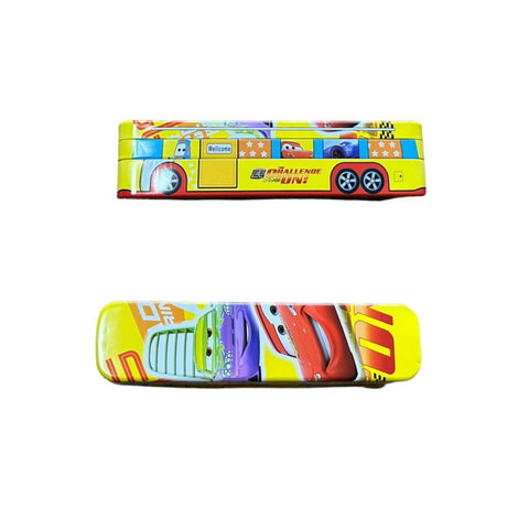 3 Compartment Pencil Box Racing Car | TMS-B-713