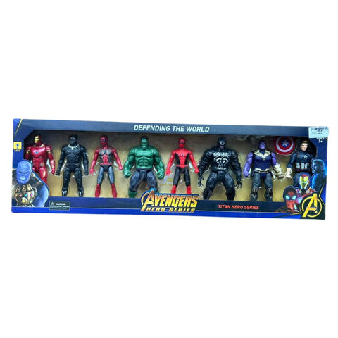 Super Hero Action Figure Toy Set of 10 | YK5990-18A