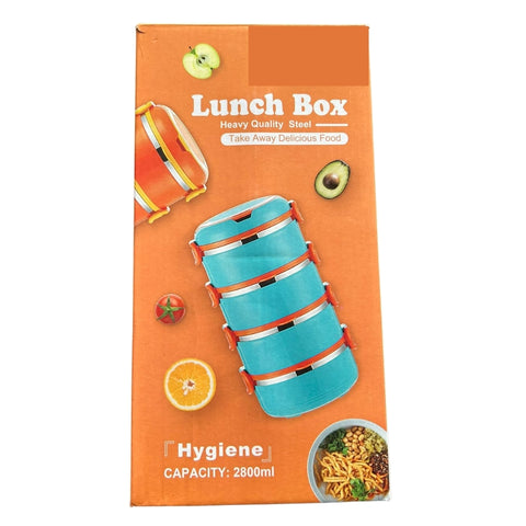 Lunch Tiffin Box 4 Layers Hot Box |  GBR-122