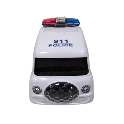Police Car Toy | Bump and Go Cop Car with Fun Flashing Lights  | LO3888B