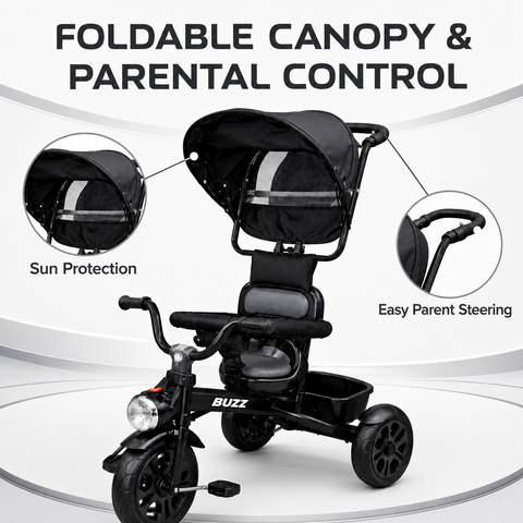Buzz Tricycle with Canopy for Kids | DT-800