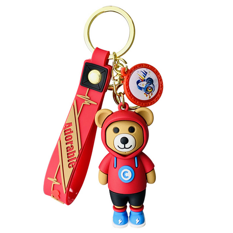 Teddy Bear With Hoodie Keychain | GBR-689