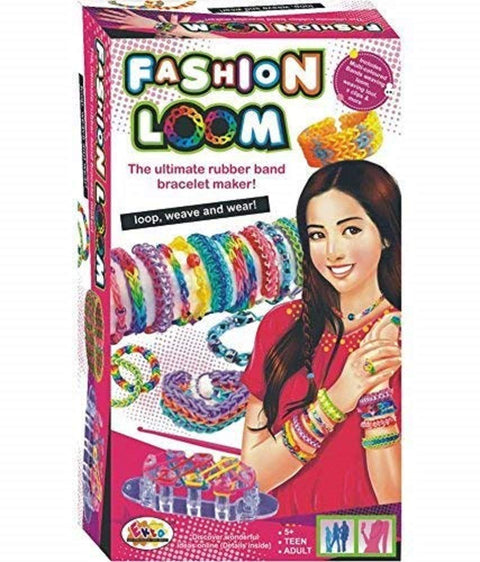 Fashion Loom Band Kit | EK-261 (Multi Color)