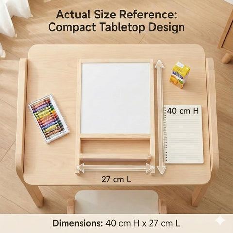 WOODEN MAGN 5 IN 1 EASEL STAND ESB | INT492