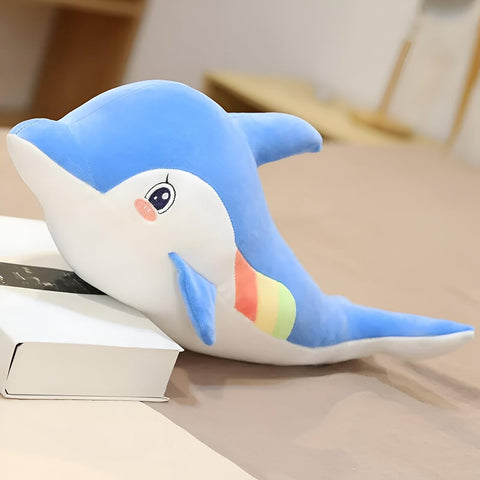 Dolphin Soft Stuffed Plush Sea Animal | NXS1676-15DP | COLOR MAY VERY