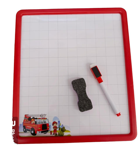 2 in 1 Double Sided White and Green Slate | MSR04039