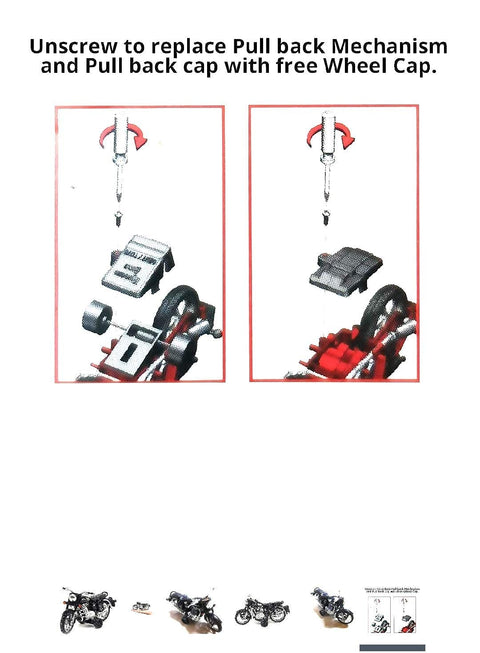 Bullet Rugged Bike | CT-171 ( Colour May Very )