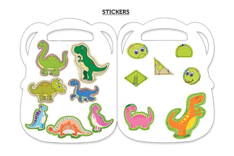 My Dinosaur Activity Bag Shaped Book | EDS-22