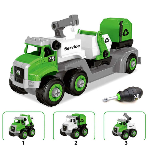 DIY 3IN1 DISASSEMBLING CITY CLEANING | LO677-105