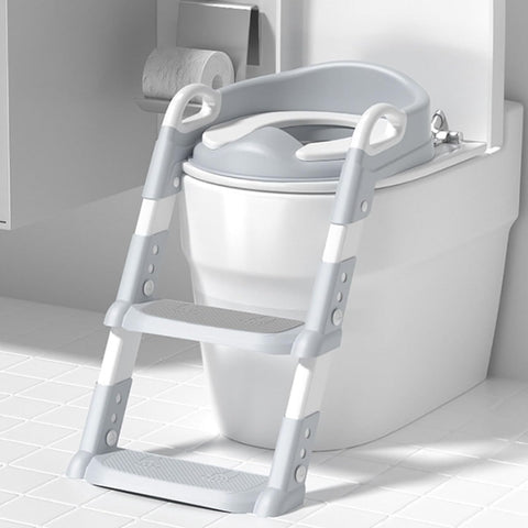 Toilet Trainer with Stairs - Potty Training Toilet Seat | HP-1008 | COLOR MAY VERY