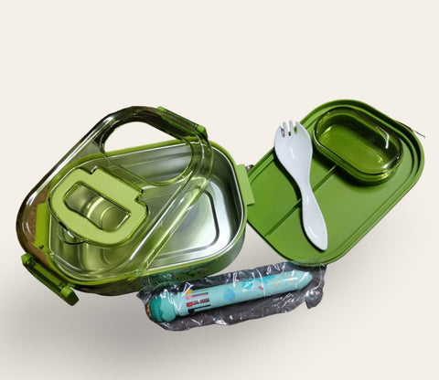 GREEN LUNCH BOX | LB8957-DR