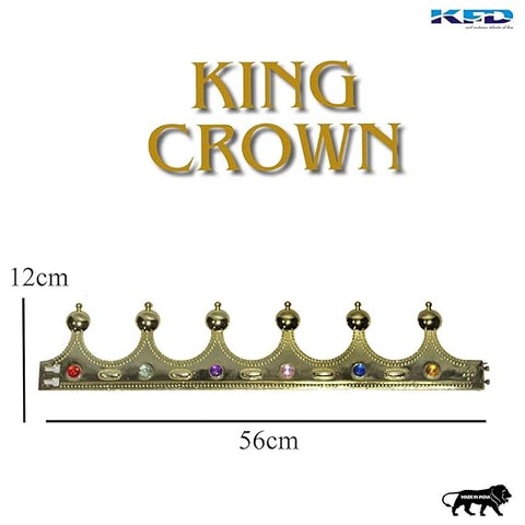 GOLD KING CROWN | HB6577