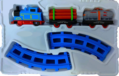 Train Set with Track | 11 Piece Set | Battery Operated | ZY-3305
