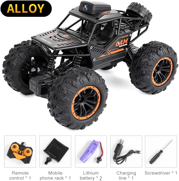 RC Cars Remote Control Car with 720P HD FPV WiFi Camera, 2.4Ghz 1/18 S ...