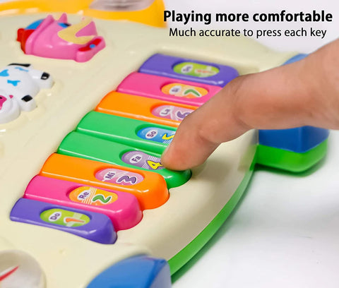 Baby Rabbit Piano Musical Toy with Animal Sound Flash Lights | 3300