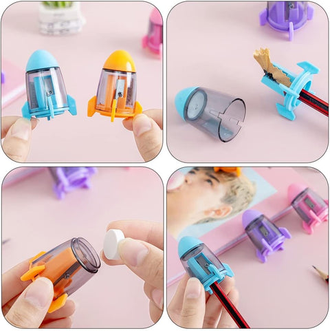 Rocket Shape Manual Pencil Sharpner | GBR-XL390