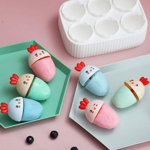 Cute Cartoon Chick Ice Cream Frozen Mold sicle Maker | GBR-068