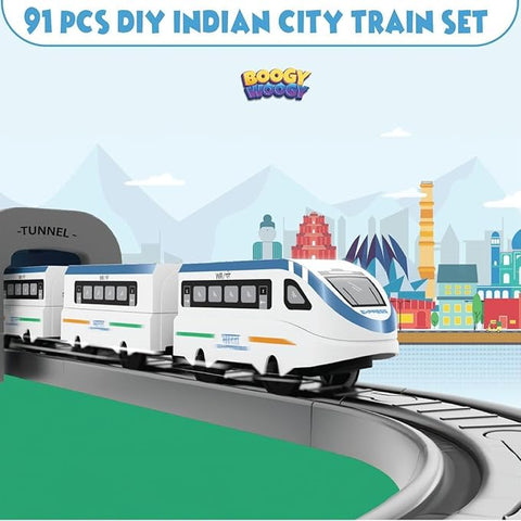 DIY INDIAN CITY TRAIN SET 49P | EM-0401