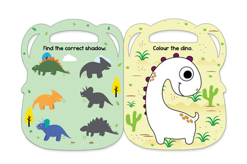 My Dinosaur Activity Bag Shaped Book | EDS-22