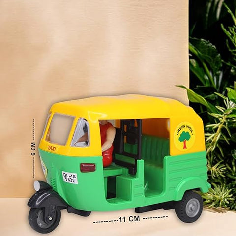 Friction Auto Rickshaw Toy | LM-240
