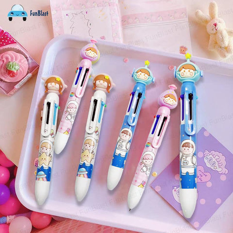 6 in 1 Astronaut Ball Pen | ( 1pcs ) ( assorted ) | JD-6601
