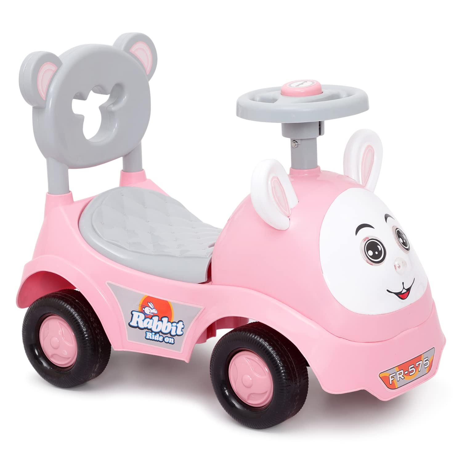 Happy Bear Rider Push Car for Kids 1-5Years Indoor & Outdoor Ride-On Toy