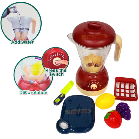 Electronic Fruit juicer Toy with Real Working Motor, Lights & Music | NEAZ132