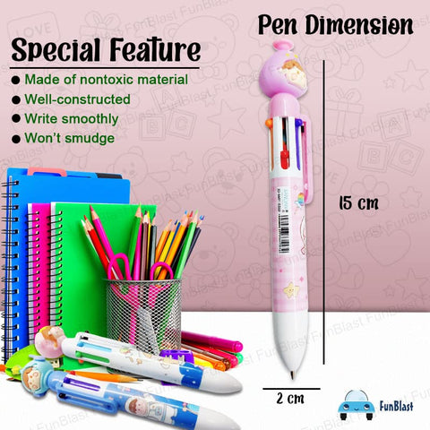 6 in 1 Astronaut Ball Pen | ( 1pcs ) ( assorted ) | JD-6601
