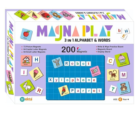 MAGNA PLAY 3 IN 1 ALPHABET N WORDS | EK-034
