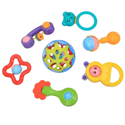 Baby Rattles 7PCS Combo 2 Ball | INA014I2