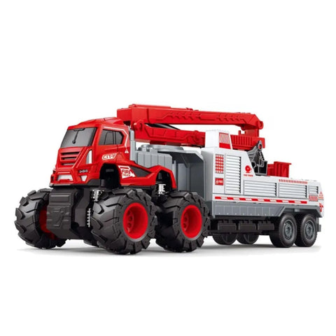 1:43 4WD Diecast Alloy Fire Fighting Big Truck | KLX600-376/77