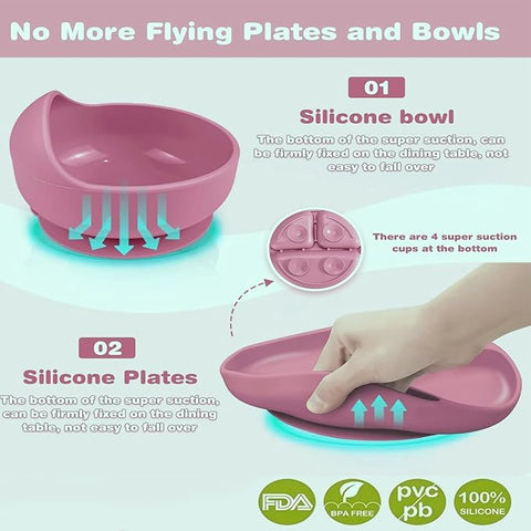 SILICONE BOWL SET | BS-5200