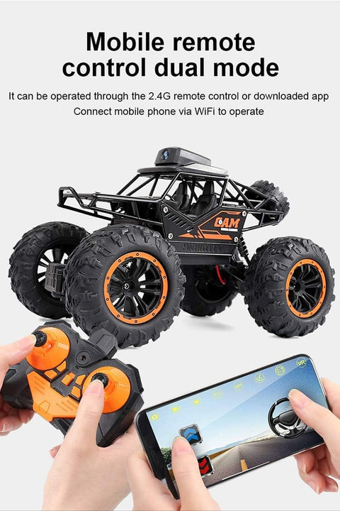 RC Cars Remote Control Car with 720P HD FPV WiFi Camera, 2.4Ghz 1/18 Scale Off-Road | NELHC0233B