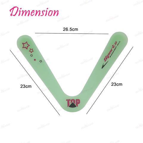 Glow in The Dark Lightning Boomerang | NB-2002