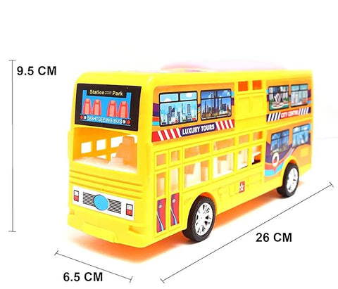 Friction Double Decker Bus | LM-155B