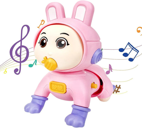 Crawling Baby Toy with Soft Music Sound (Multicolor) | NEQB-01Y
