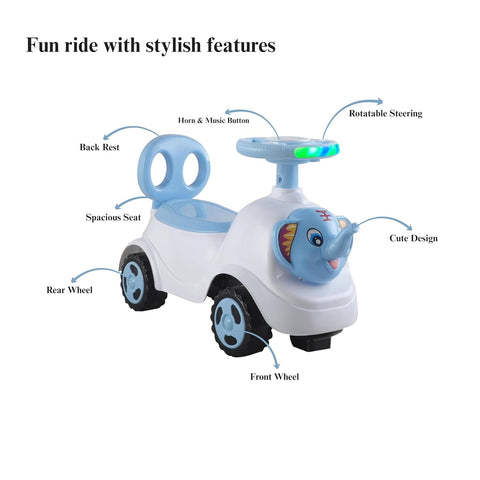 Sky Elephant Ride On for Kids | 344-SKY