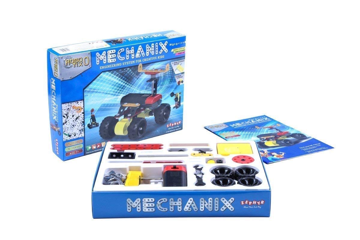 Robotic Motorized Engineering System Model 5, Pieces 84. (Mechanix Rob ...