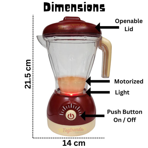 Electronic Fruit juicer Toy with Real Working Motor, Lights & Music | NEAZ132