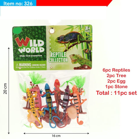326 for Kids Lizard Figure Playset