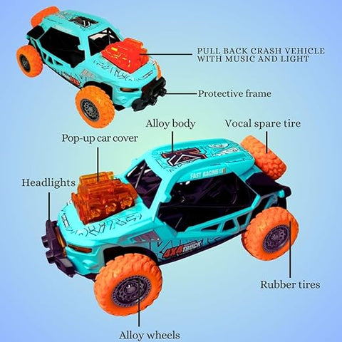FRI OFF ROAD CAR WITH LIGHT MUSIC | LMI-D500-02