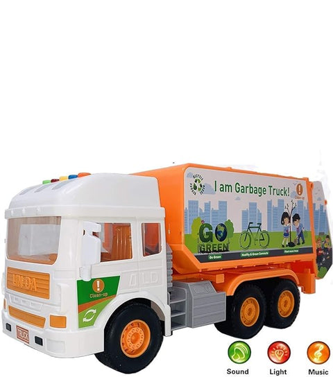 Friction Powered Garbage Truck | LMI-8030-65A