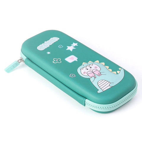 3D EVA Design Embossed Hardtop Cover Pencil Case with Compartments | LOKBX7064