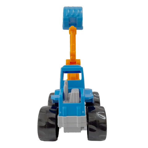 Unbreakable Funny Cartoon Pull Back Friction Power diecast Toy Vehicle  ( JCB ) NEMD5333