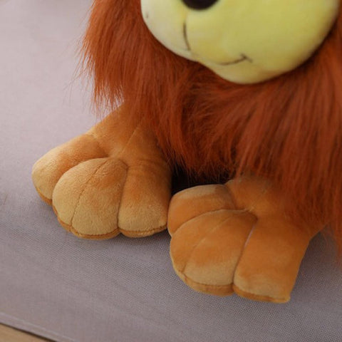 Sleeping Jungle Lion Leo Soft Stuffed Plush Animal Toy | NXS1309-30LN