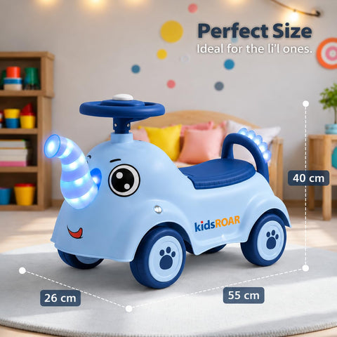 Toi Toys Elephant Rider Ride On for Kids | ELE-01